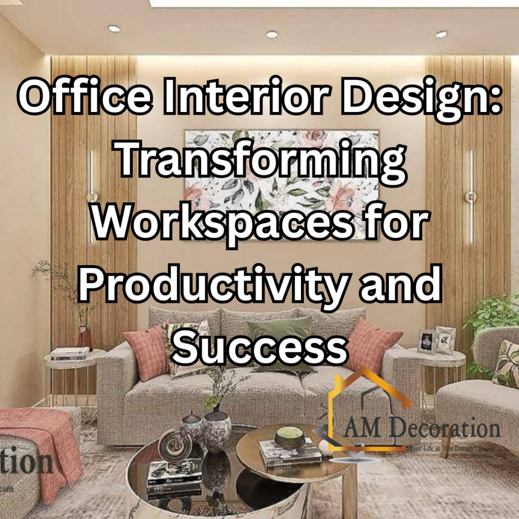 Office interior design, AM Decoration